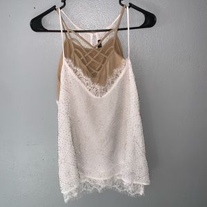 Buckle Boutique Tank Top with beads and under tank